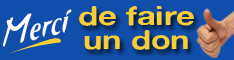 Merci de votre don