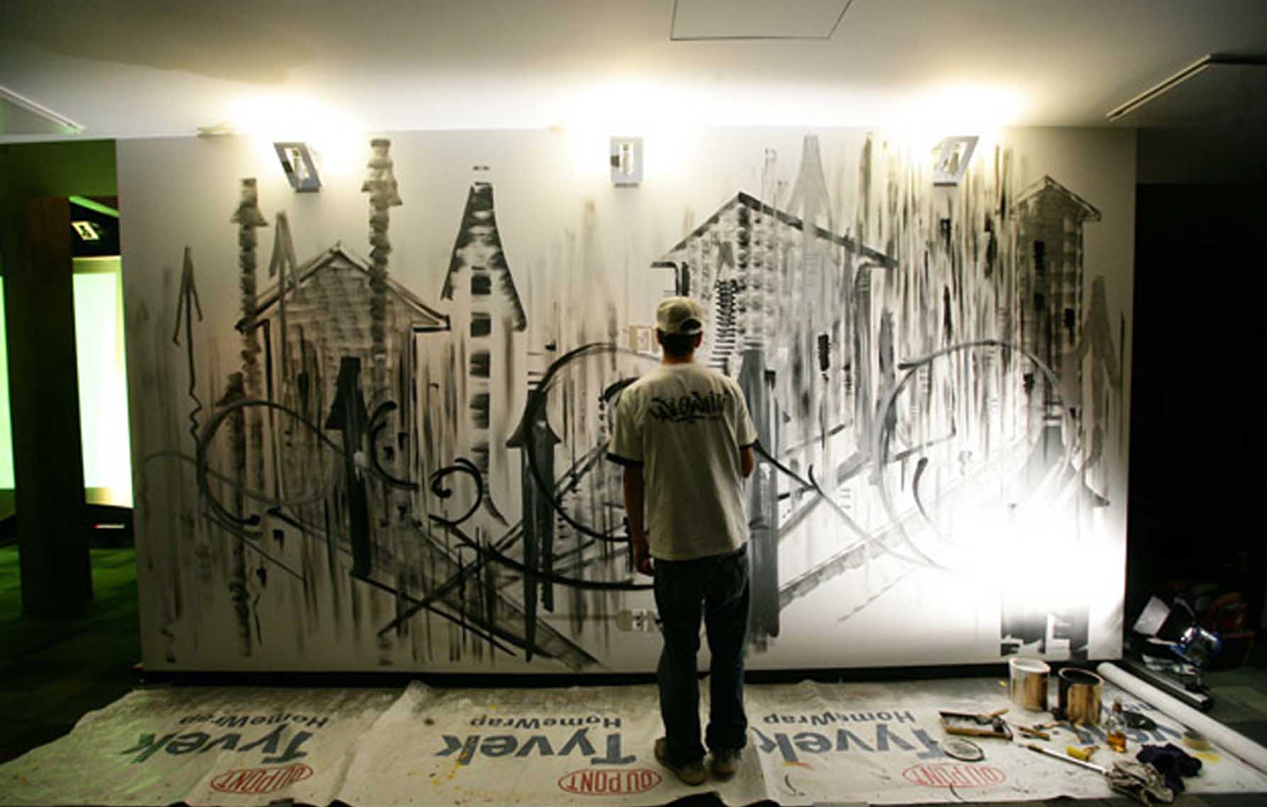 graffiti hôtel Alt Montréal