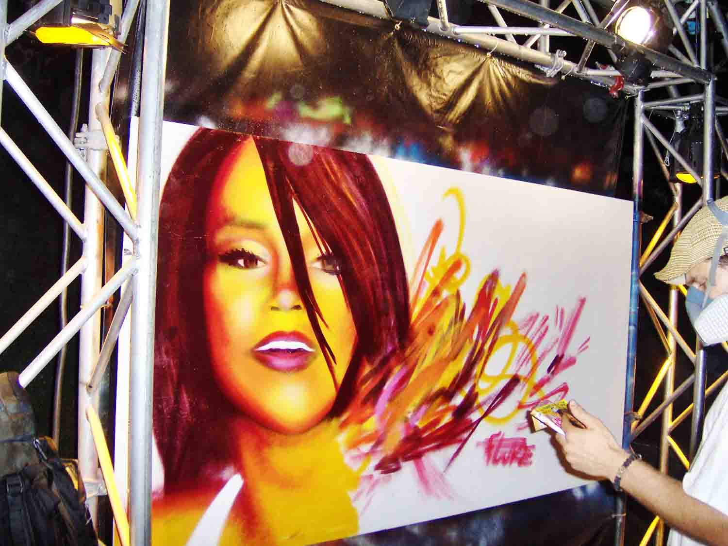 peinture murale francofolies de Montréal