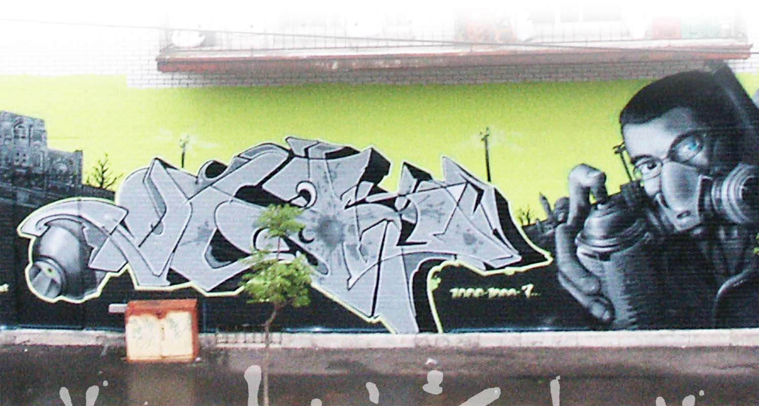 Peinture murale fête de quartier Ubisoft